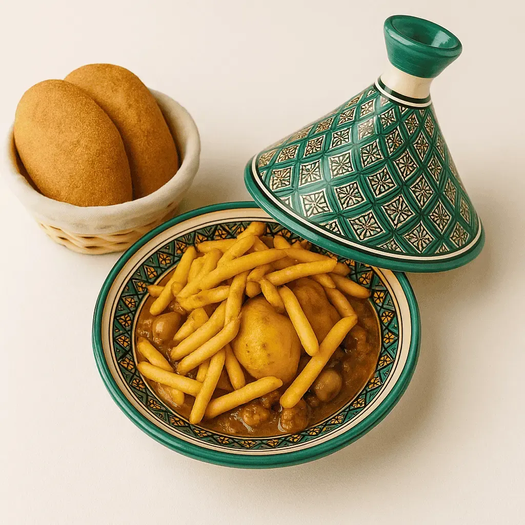 Half Grilled Chicken Moroccan spices - AMLO Restaurant Doha Qatar